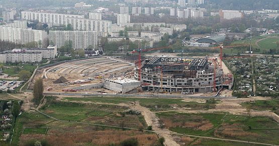 Do końca tego roku granicę Gdańska i Sopotu będzie wyznaczać środek budowanej hali widowiskowo-sportowej.
