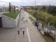 Zawodnicy wbiegający do Ergo Areny.