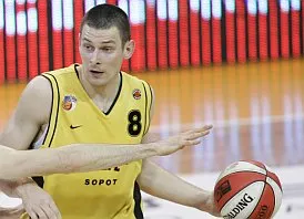 28-letni Filip Dylewicz był najstarszym koszykarzem na pierwszym treningu mistrzów Polski. 
