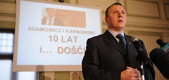 Jacek Kurski wyliczał w niedzielę zaniedbania, do których miało dojść podczas dziesięcioletnich rządów prezydentów Adamowicza i Karnowskiego.