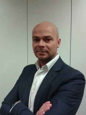 Marcin Hęćka, dyrektor Centrum Finansów Aviva w Gdyni.