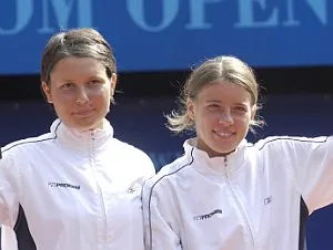 Klaudia Jans (z lewej) na igrzyskach chętnie zagrałaby w parze z Alicją Rosolską (z prawej)