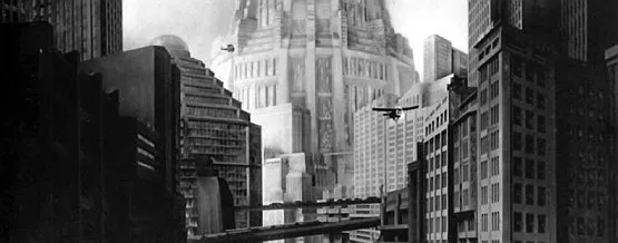 Tytułowe Metropolis na jednej ze scen z filmu.