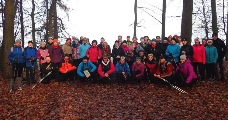 2.edycja otwartego treningu nordic walking zorganizowanego przez GR3miasto i StenaLine przyciągnęła prawie 50 osób.