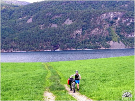 Migawki z wyprawy rowerowej przez Norwegię