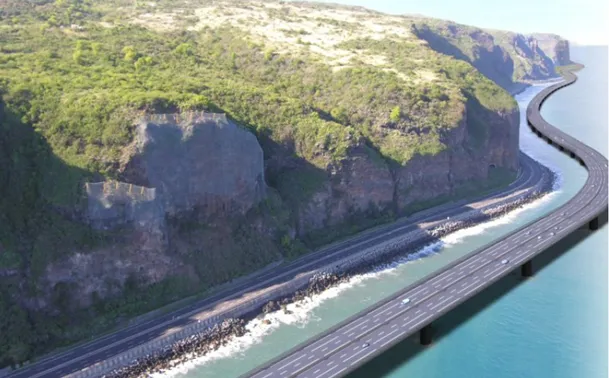 Barka, wybudowana w stoczni Crist, ma pracować przy realizacji autostrady "Route du Littoral" na wyspie Reunion, niedaleko Madagaskaru. Autostrada będzie miała 12 km długości i ma kosztować ok. 1,6 mld euro. 