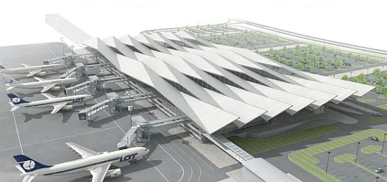 Tak będzie się prezentował terminal, który rocznie obsłuży 5 mln pasażerów. 