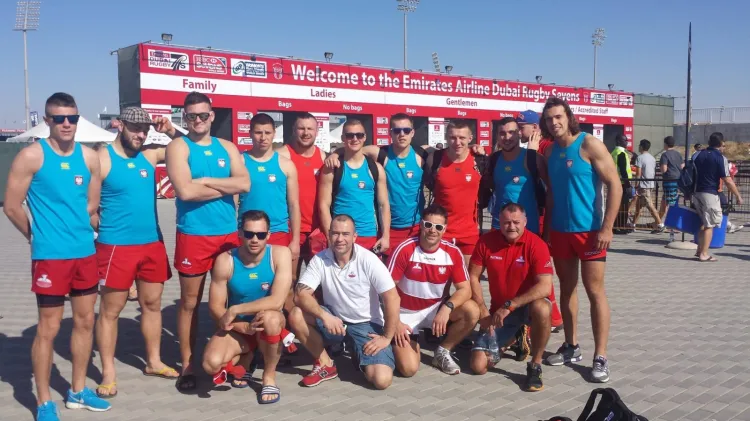 Polska ekipa w Dubaju.