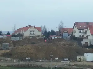 Do wypadku doszło na budowie domów jednorodzinnych w Łostowicach. 