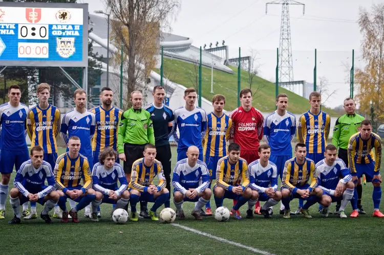 Piłkarze rezerw Arki Gdynia i Bałtyku Gdynia (na zdjęciu) występują w III lidze razem z rezerwami Lechii Gdańsk. Z Trójmiasta wyżej grają tylko pierwsze zespoły Lechii i Arki.