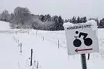 Oznakowanie szlaku rowerowego Kaszëbskô Stegna