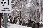 Oznakowanie szlaku rowerowego Kaszëbskô Stegna