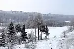 Migawki z zimowej wycieczki szlakiem rowerowym w Gminie Stężyca