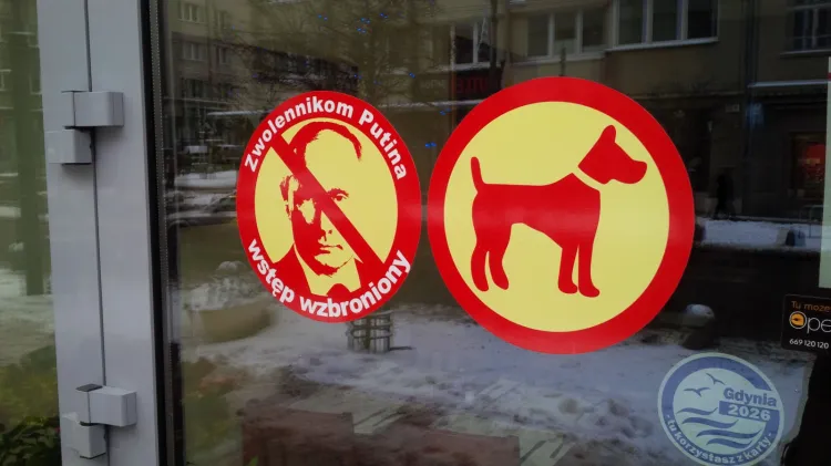 Zwolennicy Putina do kawiarni "Mała Ukraina" wstępu nie mają. Za to właściciele psów wejdą tu bez problemów ze swoimi pupilami.