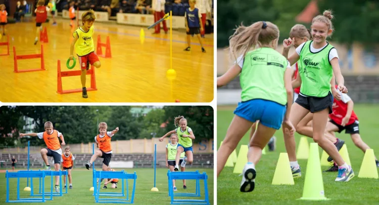 Kids' Athletics to lekkoatletyczne zajęcia przystosowane dla najmłodszych.