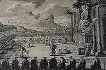 "Świątynia w Chinach" - ilustracja Bernarda Picarta z pionierskiego dzieła religioznawczego z XVIII wieku. 