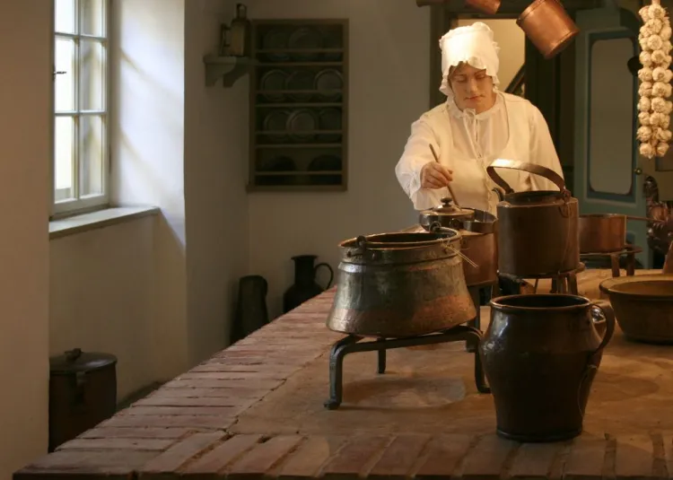 Podczas "Soboty u Państwa Uphagenów" będzie można zwiedzić zrekonstruowaną izbę kuchenną Anny Albertin, kucharki Uphagenów.