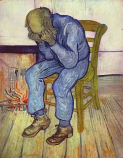 Desperacja i poczucie beznadziejności to jedne z symptomów depresji, choroby, która zbiera coraz większe żniwo. Cierpiał na nią także autor tego obrazu, Vincent van Gogh. Malarz namalował go w roku 1890, tym samym, w którym zmarł samobójczą śmiercią.