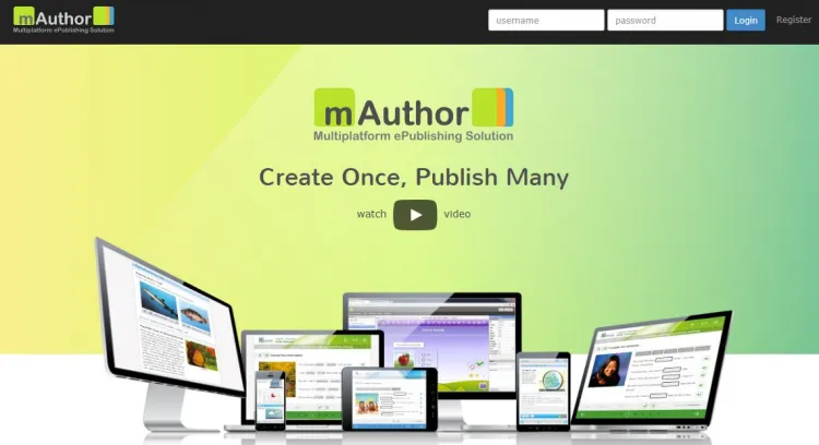mAuthor to narzędzie, które umożliwia tworzenie interaktywnych podręczników i kursów.