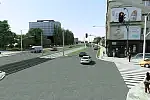 Tak może wyglądać ul. Do Studzienki przy realizacji zamierzeń urzędników.