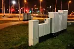 Skrzyżowanie Drogi Zielonej z al. Hallera.