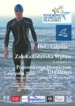 Piotr Bauza przepłynie dla dzieci z hospicjum Zatokę Gdańską.