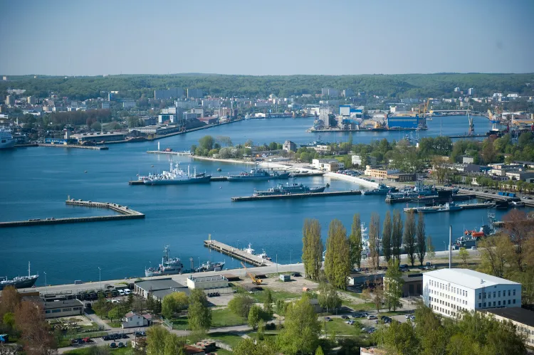 Port Wojenny w Gdyni.