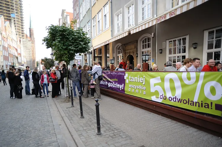 Za pół ceny w Gdańsku będzie można zjeść w sobotę i niedzielę. W akcji weźmie udział 56 restauracji. 