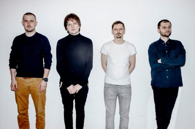 Trupa Trupa to (od lewej): Rafał Wojczal - klawisze, Grzegorz Kwiatkowski - gitara, wokal, Tomek Pawluczuk - perkusja, Wojciech Juchniewicz - bas, wokal.

