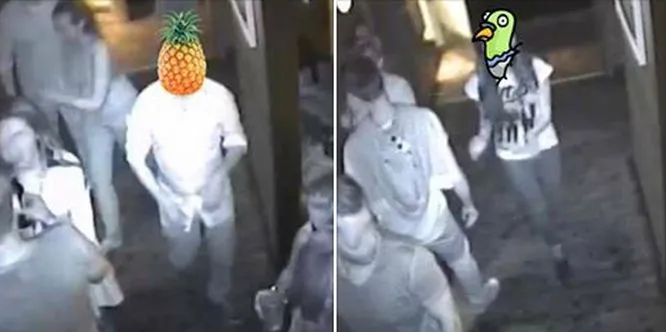 Przedstawiciele klubu opublikowali w sieci zdjęcia złodziei, ale zakryli im twarze, określając ich zarazem jako "Ananasa" i "Ptasi móżdżek".
