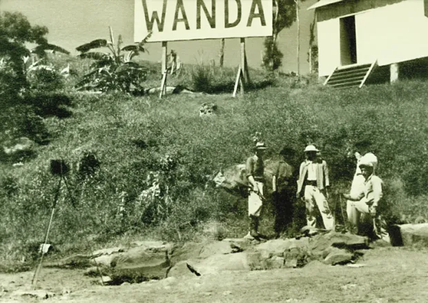 Osadnicy w kolonii Wanda.