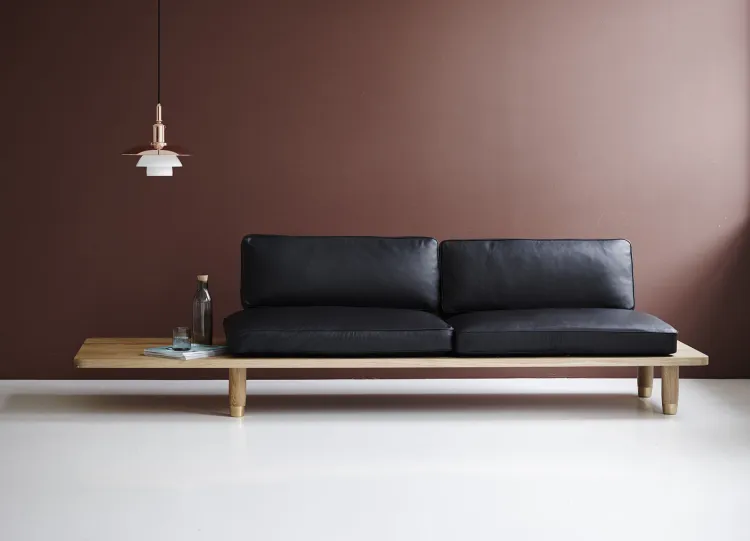 Sofa i stolik w jednym - Dk3 Plank Sofa, Designzoo. 