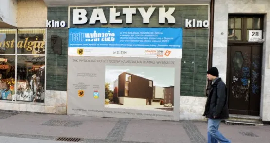 Już w czerwcu Teatr Kameralny ma definitywnie zastąpić dawne kino Bałtyk.