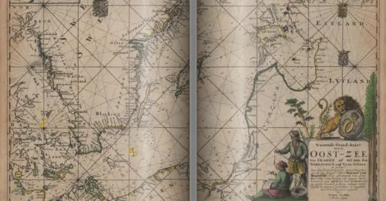 Atlas Morza Bałtyckiego z 1695 r. Petera Gedda.