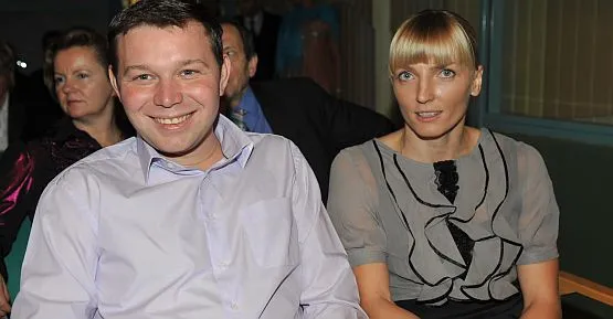 Lada dzień Anna Rogowska może przeskoczyć rekord życiowy męża i trenera Jacka Torlińskiego (z lewej).