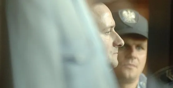 Artur Zirajewski podczas procesu w gdańskim sądzie.