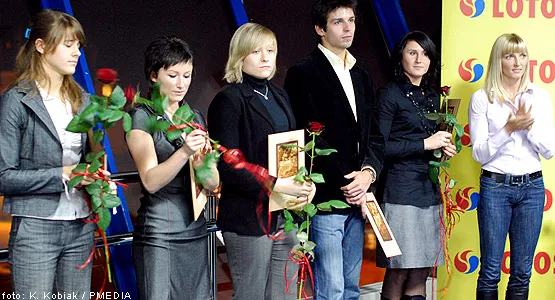 Anna Rogowska (pierwsza z prawej) to największa gwiazda SKLA, ale udany sezon mają za sobą również inni sopoccy lekkoatleci.