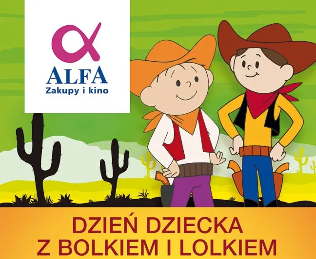Wyjątkowy Dzień Dziecka z Bolkiem i Lolkiem - seanse filmowe, konkursy i warsztaty przygotowała z myślą o najmłodszych Alfa Centrum w Gdansku.  