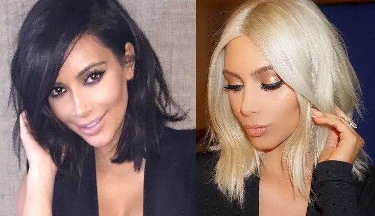 Spektakularna metamorfoza Kim Kardashian udowodniła, że włosy nawet po silnej koloryzacji, mogą być zdrowe i lśniące. 