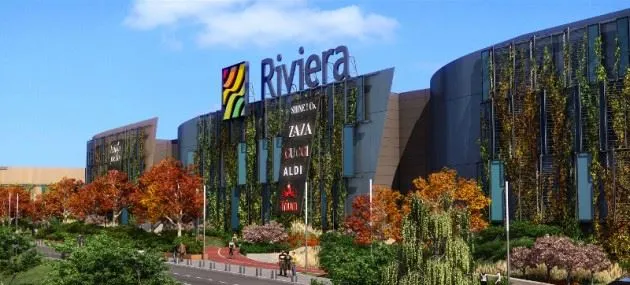 Na wizualizacjach CH Riviera wyglądała kwitnąco.