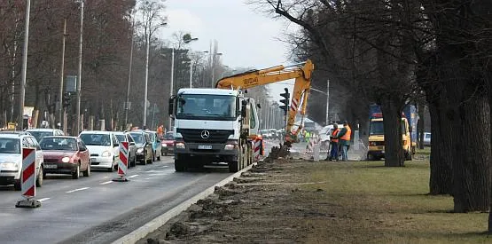 Trwają prace remontowe na al. Zwycięstwa w Gdańsku. W połowie kwietnia ruszy wymiana nawierzchni na jezdni w kierunku Wrzeszcza.