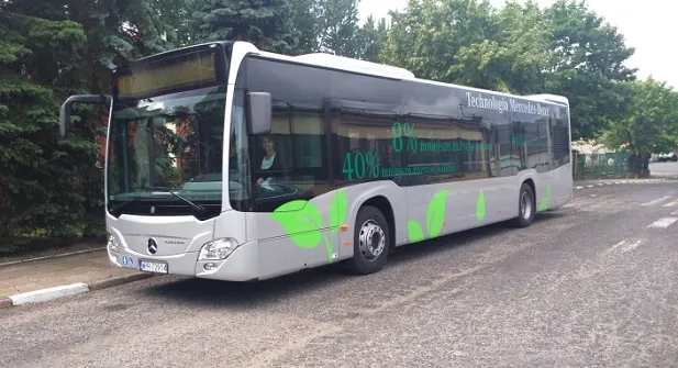 Mercedes Citaro 628 02 będzie testowany na ulicach Gdańska do 21 lipca.