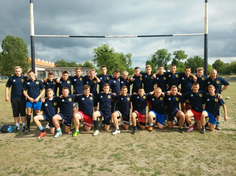 Mistrzowie Ogólnopolskiej Olimpiady Młodzieży 2015 w rugby.