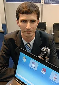 Piotr Dalka, doktorant z PG.