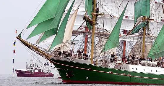 Piękny Alexander von Humboldt, gościl na regatach w Gdyni także w 2003 roku