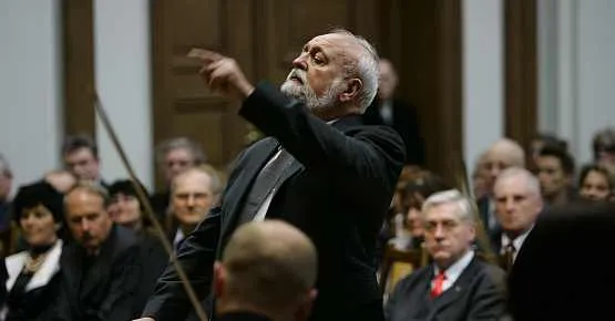 Krzysztof Penderecki w czwartek poprowadzi orkiestrę symfoniczną Akademia Muzyczna w Gdańsku.