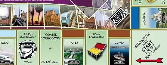 Gdynia będzie pierwszym polem na planszy najnowszej edycji gry w Monopoly.