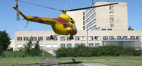 Lądowiska dla helikopterów mają trzy szpitale w Gdańsku, ale wszystkie one powstały lata temu i dziś nie spełniają standardów lotnictwa sanitarnego, ani tym bardziej europejskich. Nz. lądowisko przy szpitalu na Zaspie.