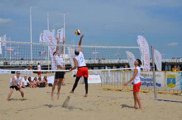 Na plaży w Sopocie odbył się przedostatni tego lata turniej PGE Cup w siatkówce plażowej.