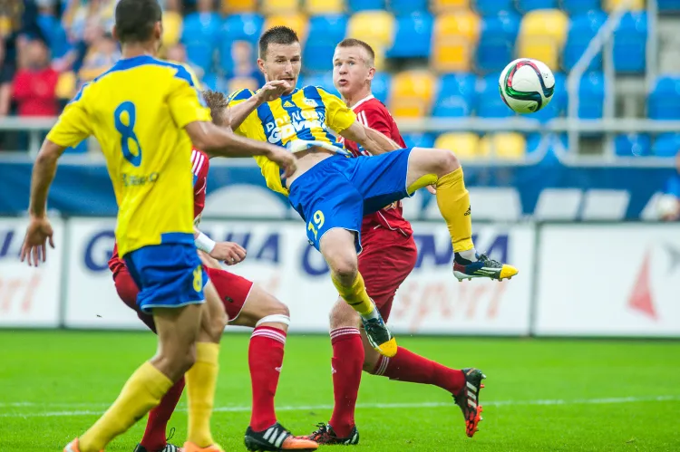 Miroslavowi Bożokowi podczas meczu z Pogonią Siedlce odnowił się uraz mięśniowy. 